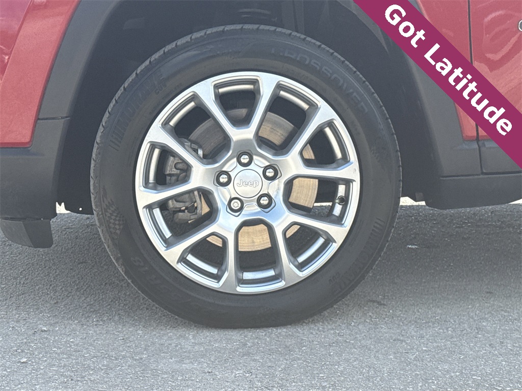 2023 Jeep Compass Latitude Lux Red at Mac Haik CDJR North Houston