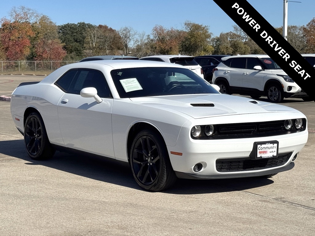 2021 Dodge Challenger SXT White at Monument Chevrolet