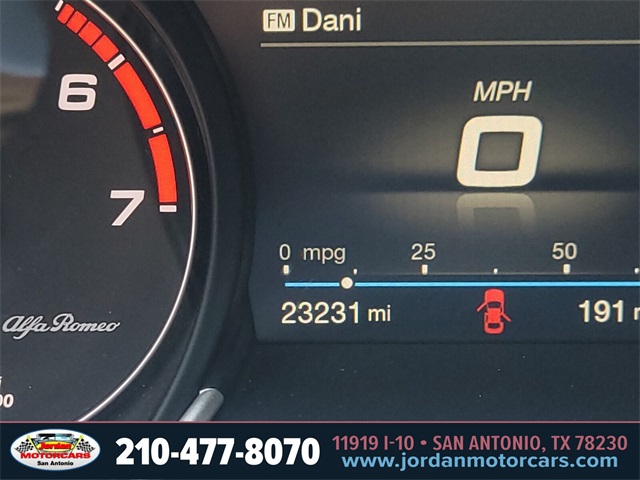 Used Car 2019 Alfa Romeo Giulia  Ti Sport For Sale Under $25,000 In San Antonio, Texas
