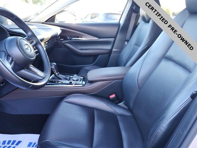 2022 Mazda CX-30 2.5 S Premium Package White at Stokes Mazda