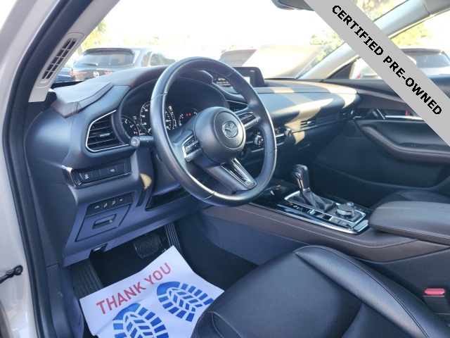 2022 Mazda CX-30 2.5 S Premium Package White at Stokes Mazda