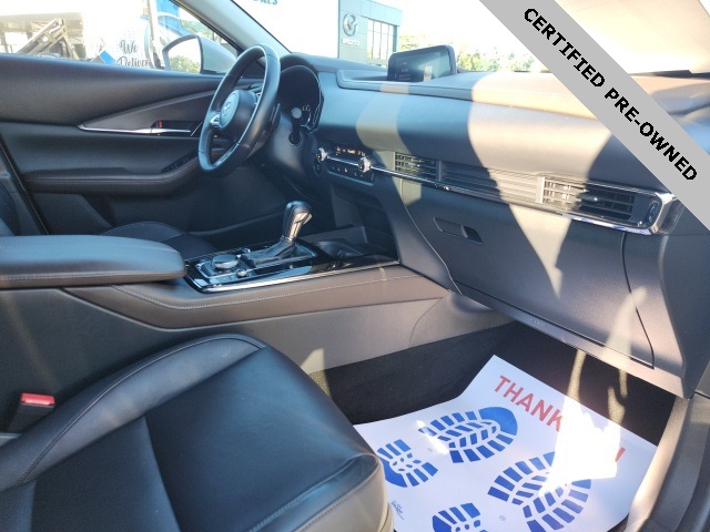 2022 Mazda CX-30 2.5 S Premium Package White at Stokes Mazda