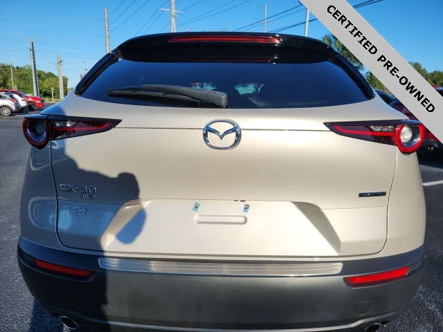 2022 Mazda CX-30 2.5 S Premium Package White at Stokes Mazda