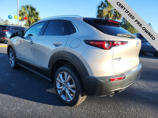 2022 Mazda CX-30 2.5 S Premium Package White at Stokes Mazda