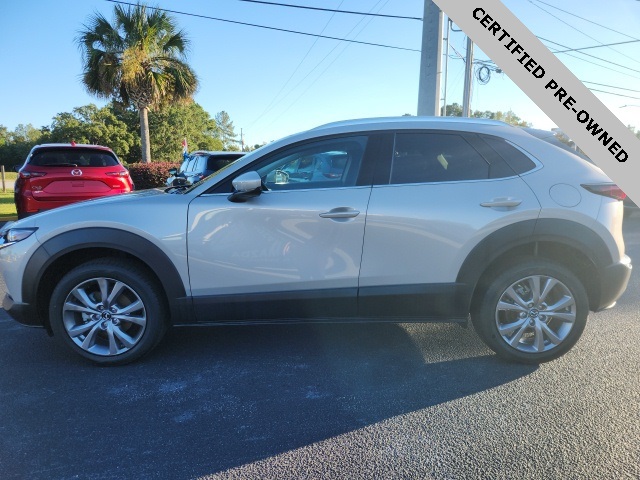 2022 Mazda CX-30 2.5 S Premium Package White at Stokes Mazda