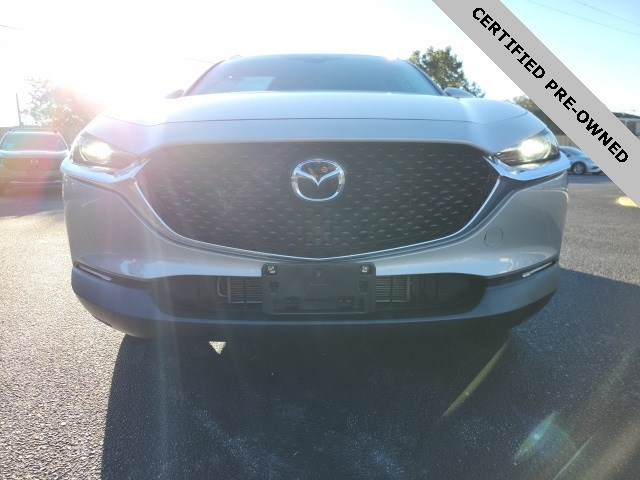 2022 Mazda CX-30 2.5 S Premium Package White at Stokes Mazda