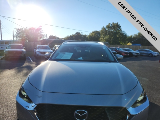 2022 Mazda CX-30 2.5 S Premium Package White at Stokes Mazda