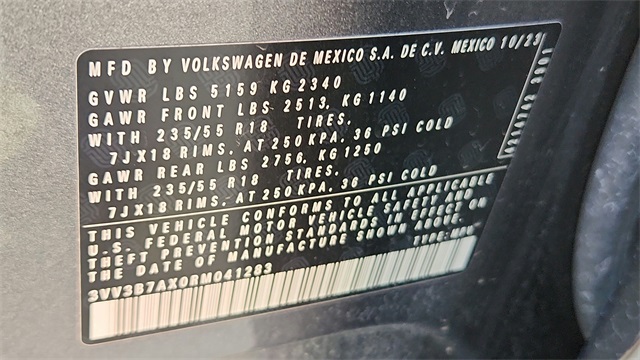 2024 Volkswagen Tiguan