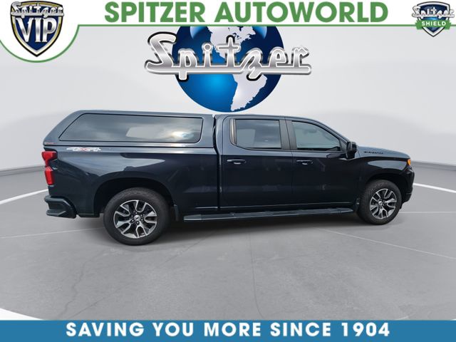 Dark Ash Metallic 2022 Chevrolet Silverado 1500 Pickup Truck Four-Wheel Drive Automatic