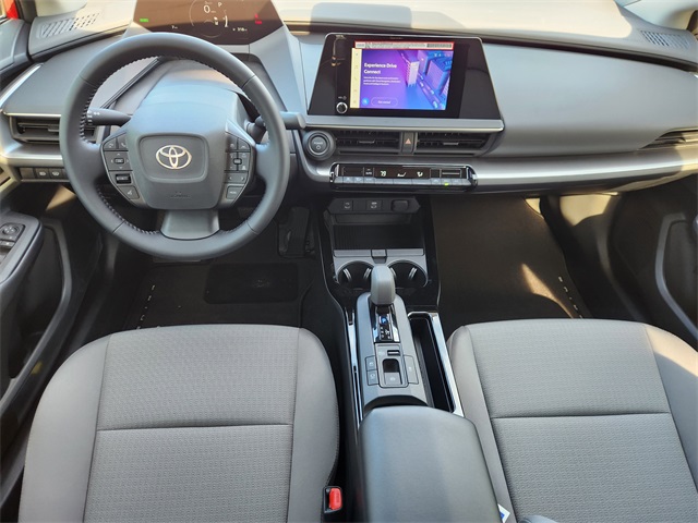 2026 Toyota Prius LE Red at Toyota of Victoria