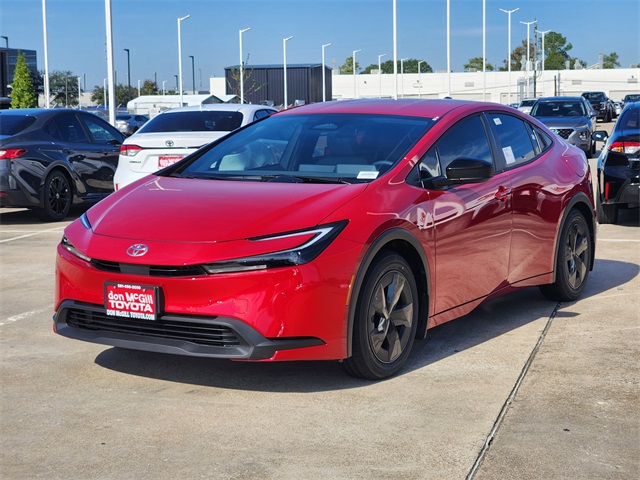 2026 Toyota Prius LE Red at Toyota of Victoria