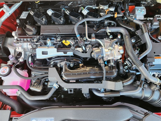 2026 Toyota Prius LE Red at Toyota of Victoria