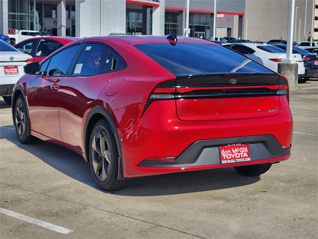 2026 Toyota Prius LE Red at Toyota of Victoria