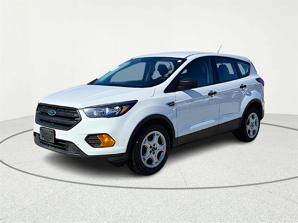 2019 Ford Escape S White at Emmons Autoplex