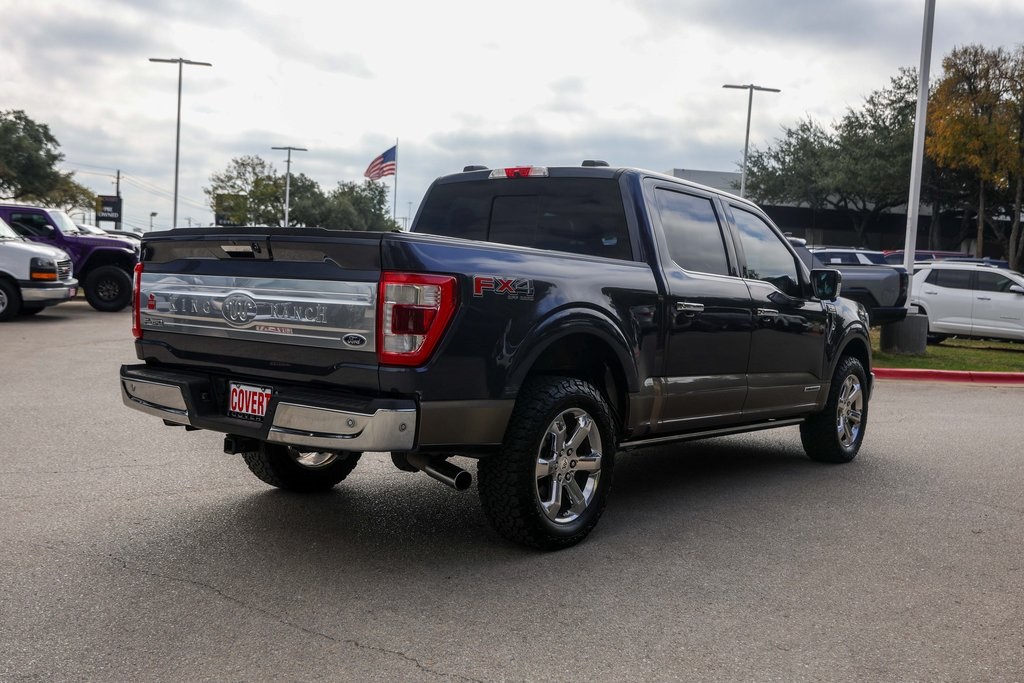 Used Car 2021 Ford F-150  King Ranch For Sale Under $50,000 In Austin, Texas
