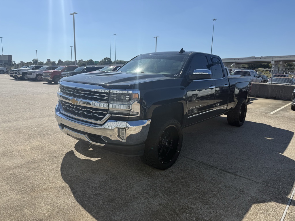 2017 Chevrolet Silverado 1500 LTZ Black at Durrett Motor Company