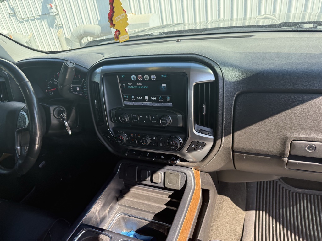 2017 Chevrolet Silverado 1500 LTZ Black at Durrett Motor Company