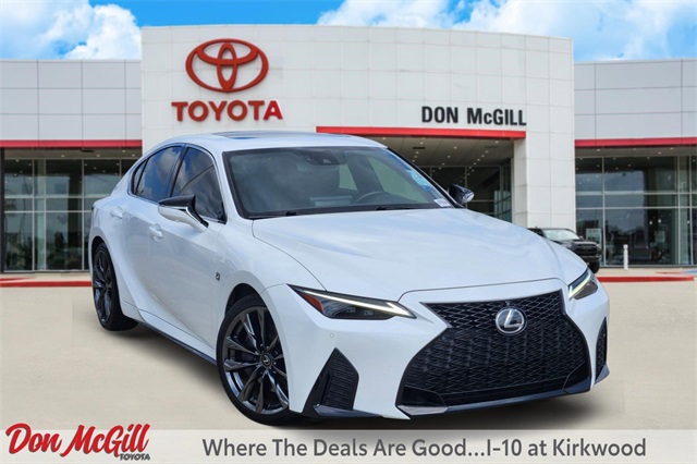 2023 Lexus IS 350 F SPORT White at Westside Lexus