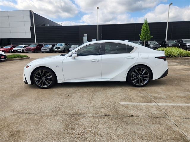 2023 Lexus IS 350 F SPORT White at Westside Lexus