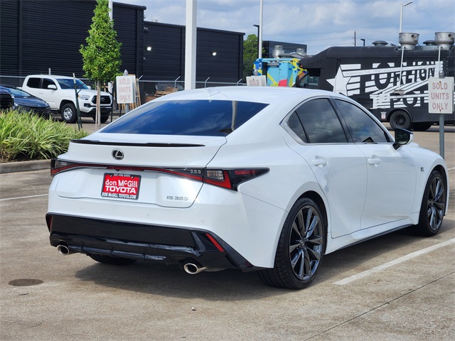 2023 Lexus IS 350 F SPORT White at Westside Lexus