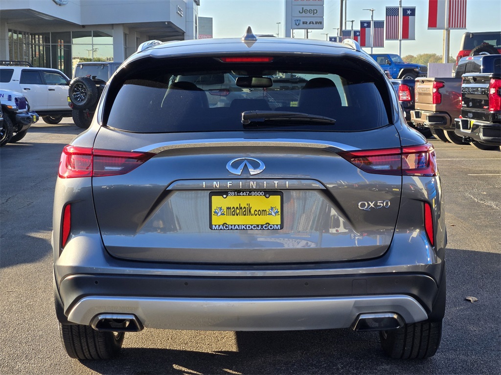 2021 INFINITI QX50 Sensory Gray at North Houston Mitsubishi