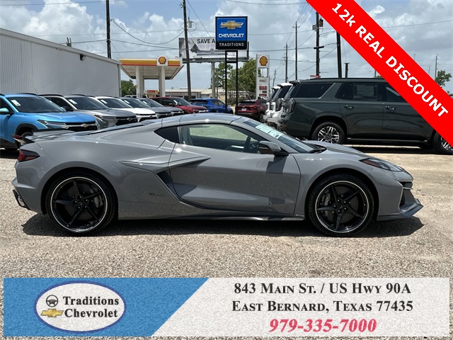 2025 Chevrolet Corvette E-Ray Gray at Wharton Chevrolet GMC