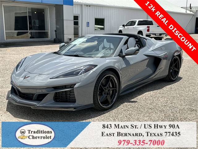 2025 Chevrolet Corvette E-Ray Gray at Wharton Chevrolet GMC