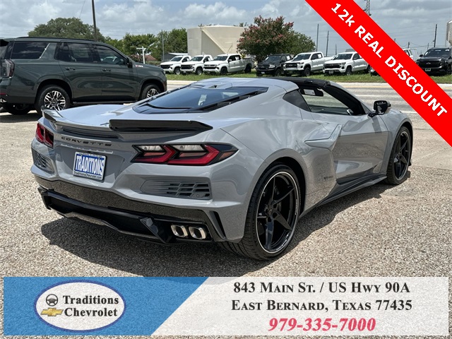 2025 Chevrolet Corvette E-Ray Gray at Wharton Chevrolet GMC