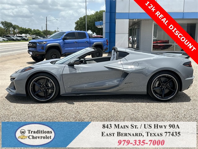 2025 Chevrolet Corvette E-Ray Gray at Wharton Chevrolet GMC