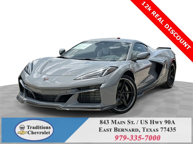 2025 Chevrolet Corvette E-Ray Gray at Wharton Chevrolet GMC