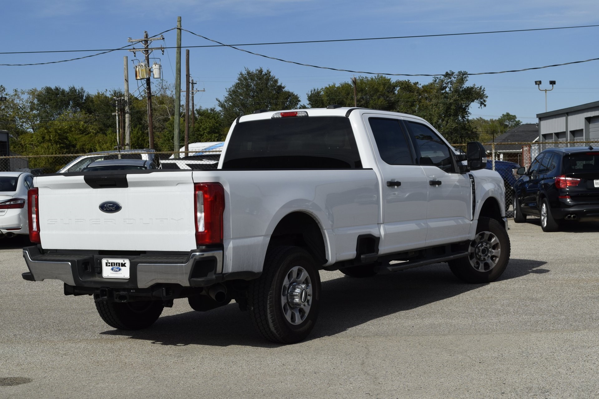 2024 Ford F-350SD XLT White at Emmons Autoplex