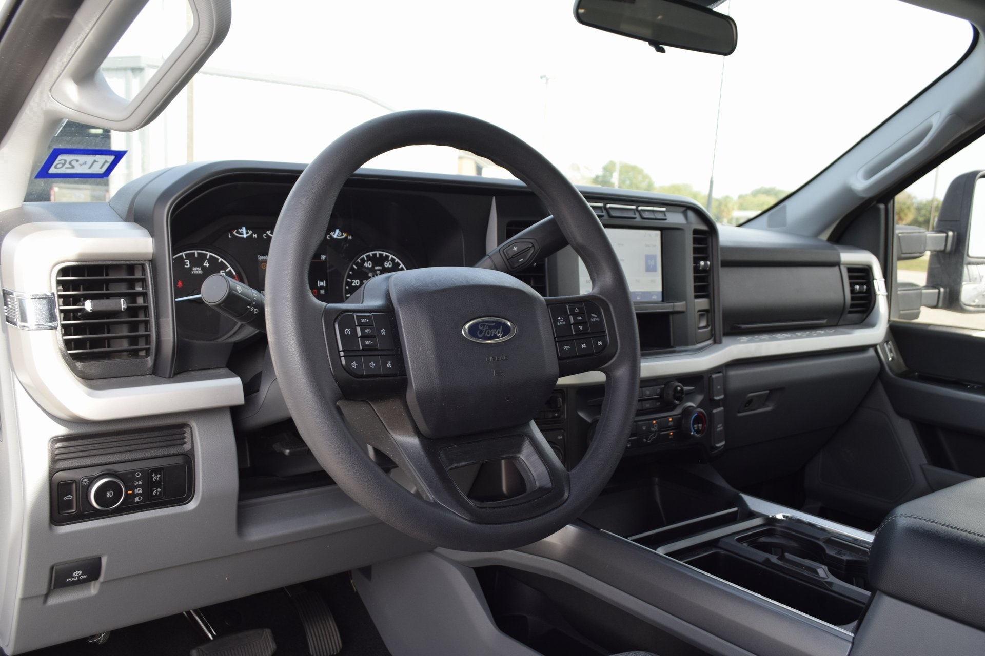 2024 Ford F-350SD XLT White at Emmons Autoplex