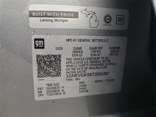 2026 – Chevrolet – Traverse