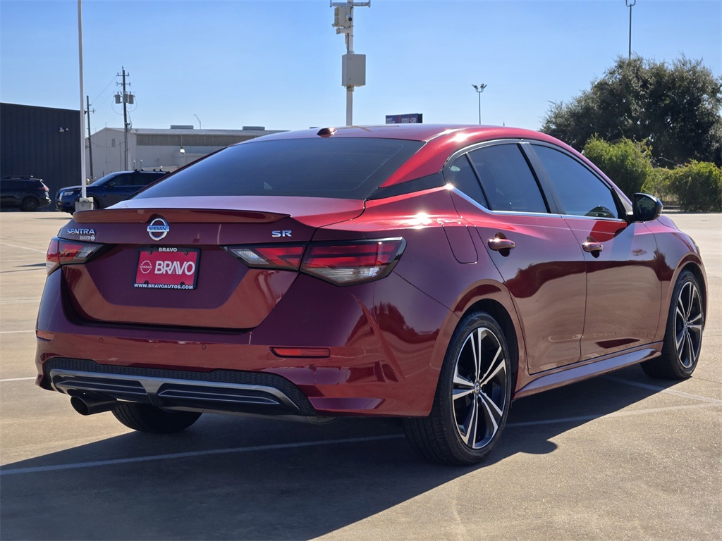 2021 Nissan Sentra SR Red at Joe Myers Mazda Kia