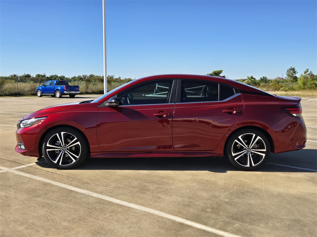 2021 Nissan Sentra SR Red at Joe Myers Mazda Kia