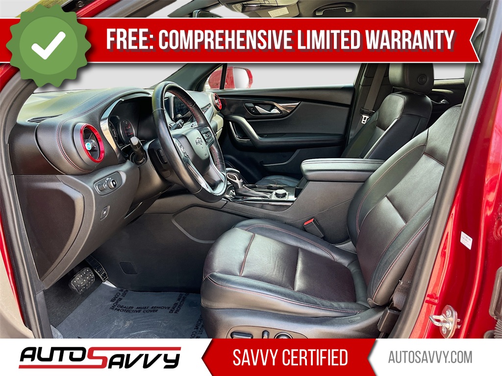 2020 Chevrolet Blazer RS Red at Classic Elite Chevrolet Sugar Land