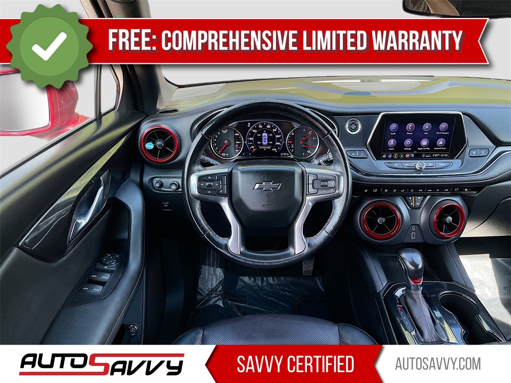 2020 Chevrolet Blazer RS Red at Classic Elite Chevrolet Sugar Land