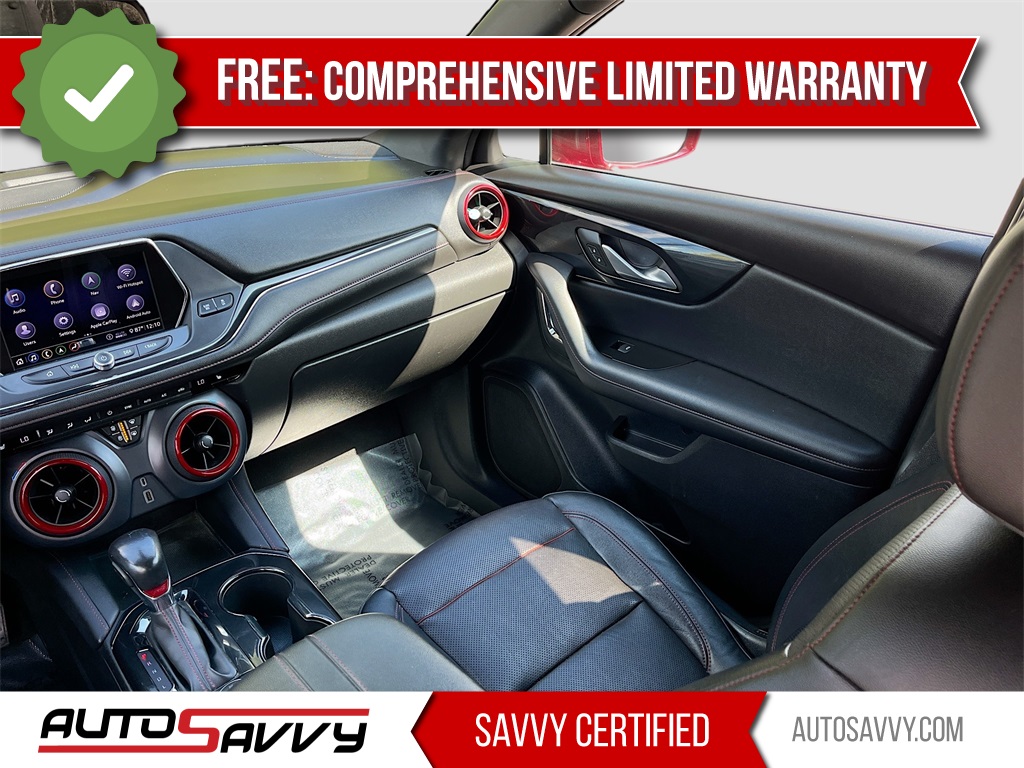 2020 Chevrolet Blazer RS Red at Classic Elite Chevrolet Sugar Land