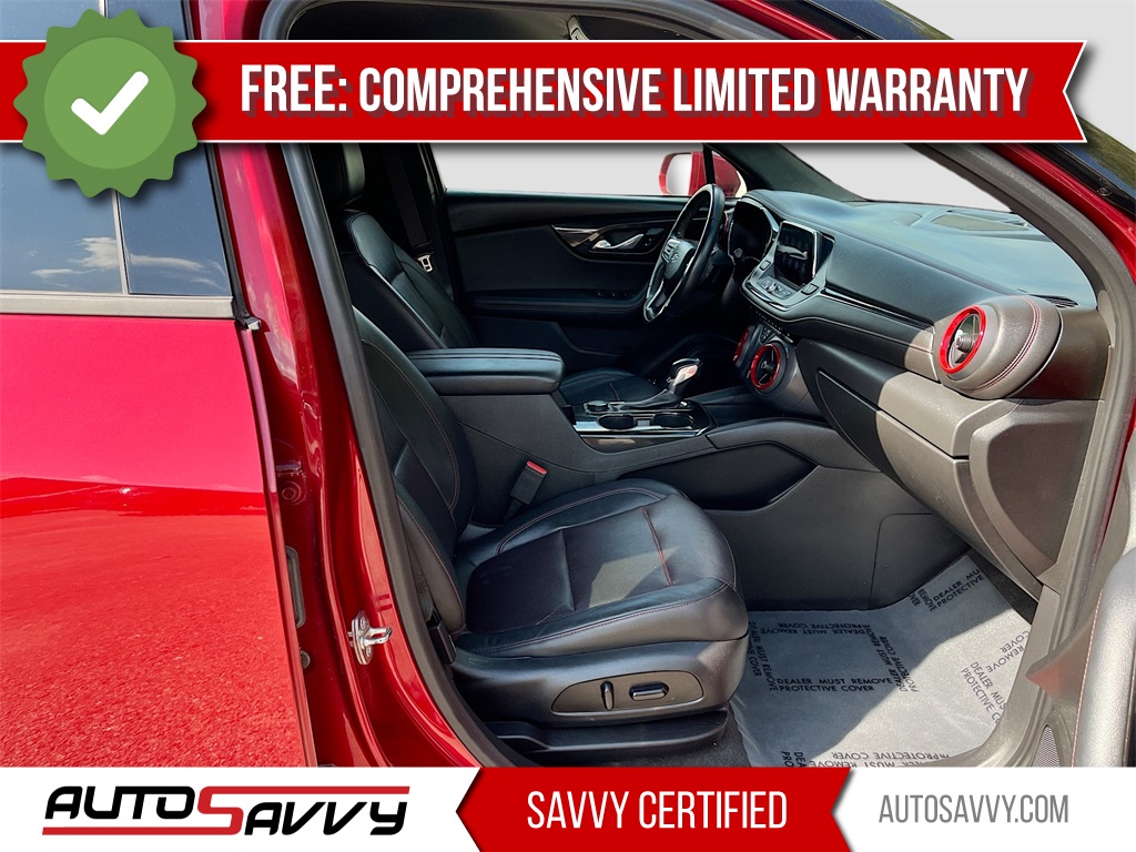 2020 Chevrolet Blazer RS Red at Classic Elite Chevrolet Sugar Land