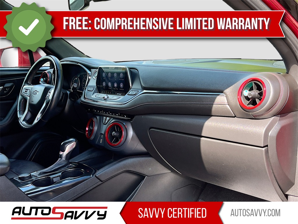 2020 Chevrolet Blazer RS Red at Classic Elite Chevrolet Sugar Land