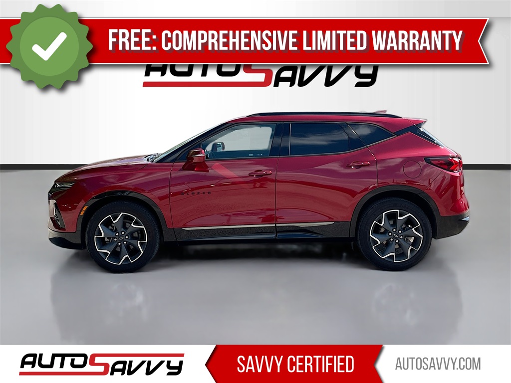 2020 Chevrolet Blazer RS Red at Classic Elite Chevrolet Sugar Land