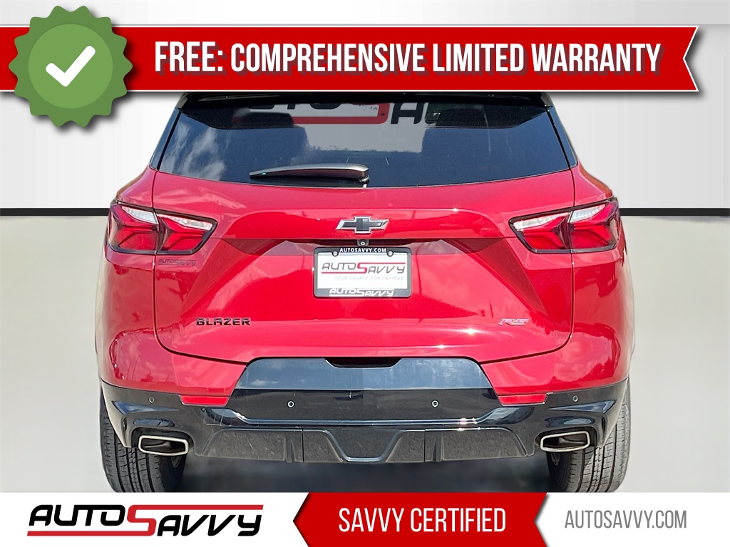 2020 Chevrolet Blazer RS Red at Classic Elite Chevrolet Sugar Land
