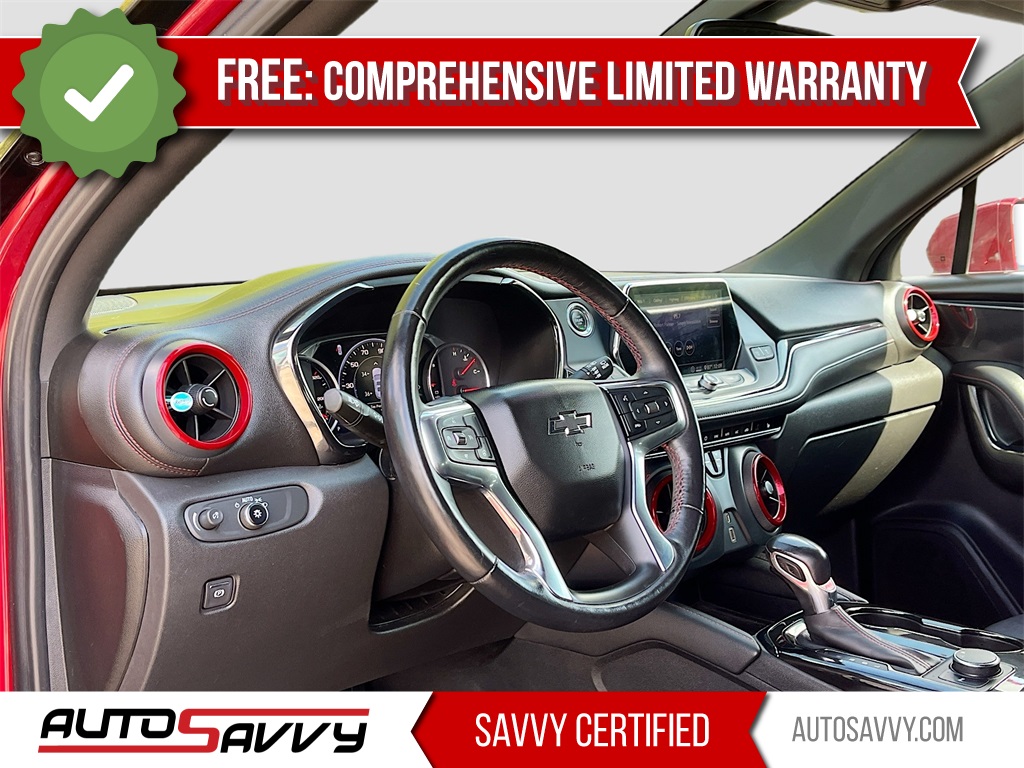 2020 Chevrolet Blazer RS Red at Classic Elite Chevrolet Sugar Land