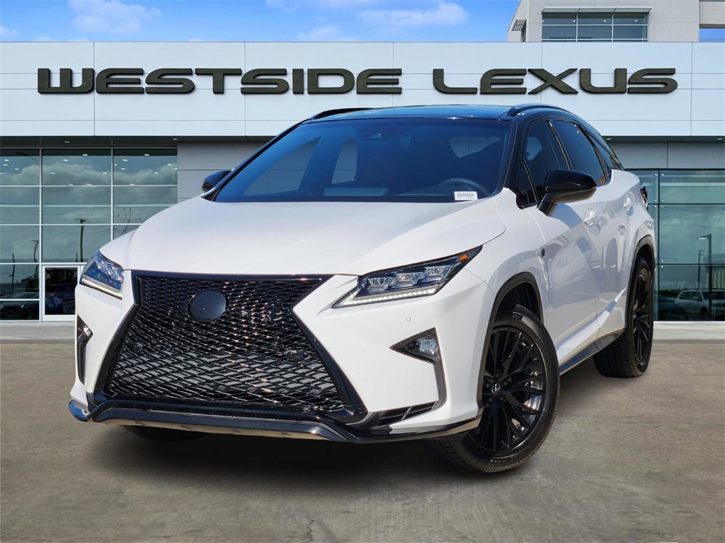 2017 Lexus RX 350 F Sport White at DeMontrond Gulf Freeway