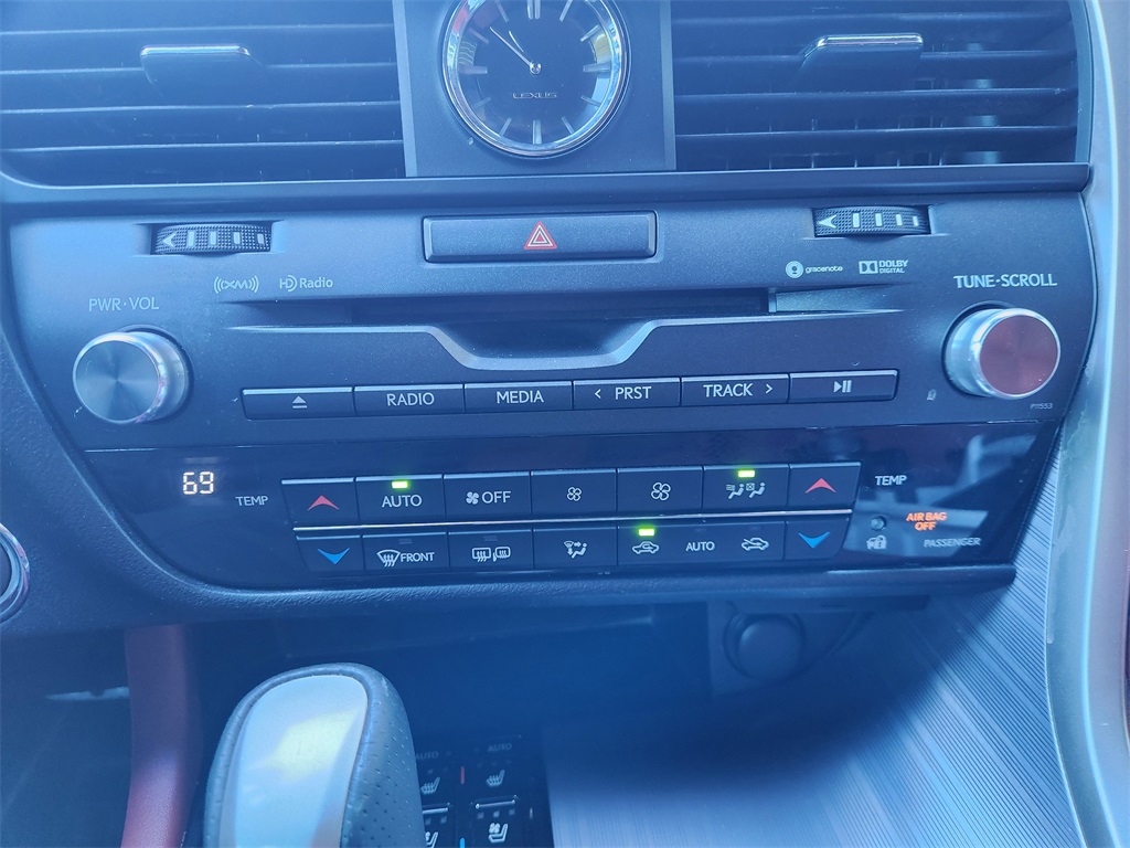 2017 Lexus RX 350 F Sport White at DeMontrond Gulf Freeway