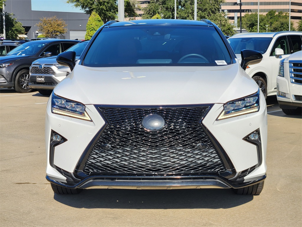 2017 Lexus RX 350 F Sport White at DeMontrond Gulf Freeway