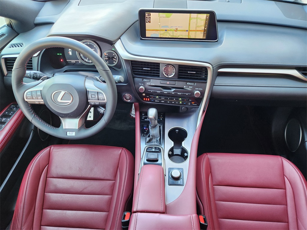 2017 Lexus RX 350 F Sport White at DeMontrond Gulf Freeway