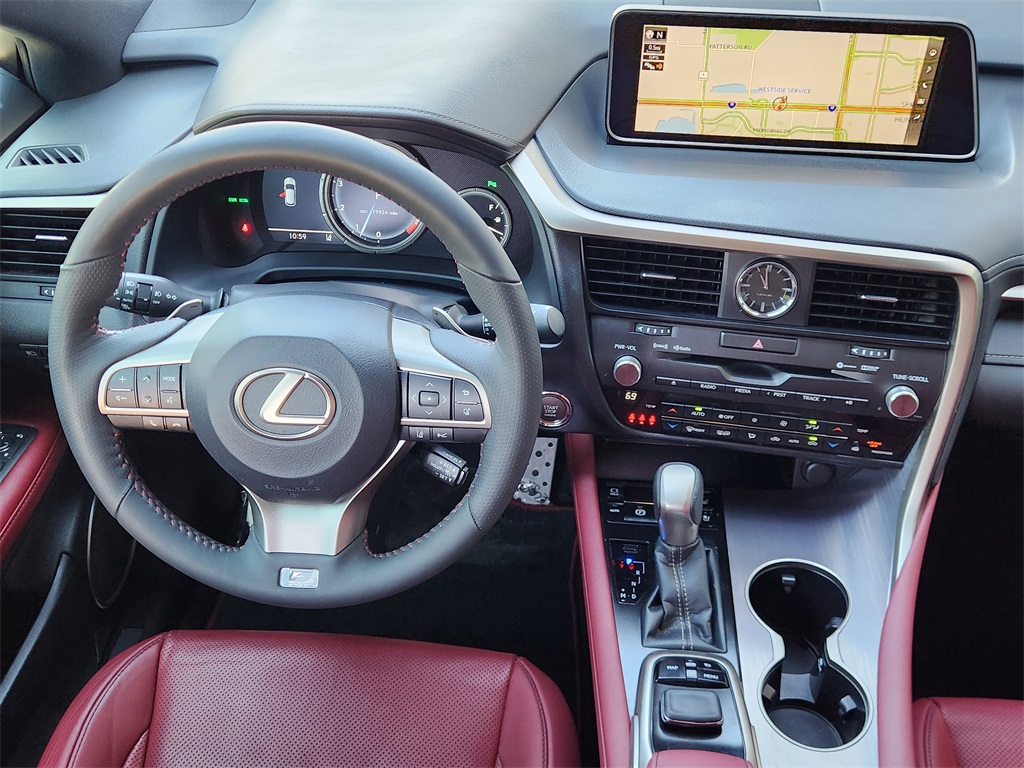 2017 Lexus RX 350 F Sport White at DeMontrond Gulf Freeway