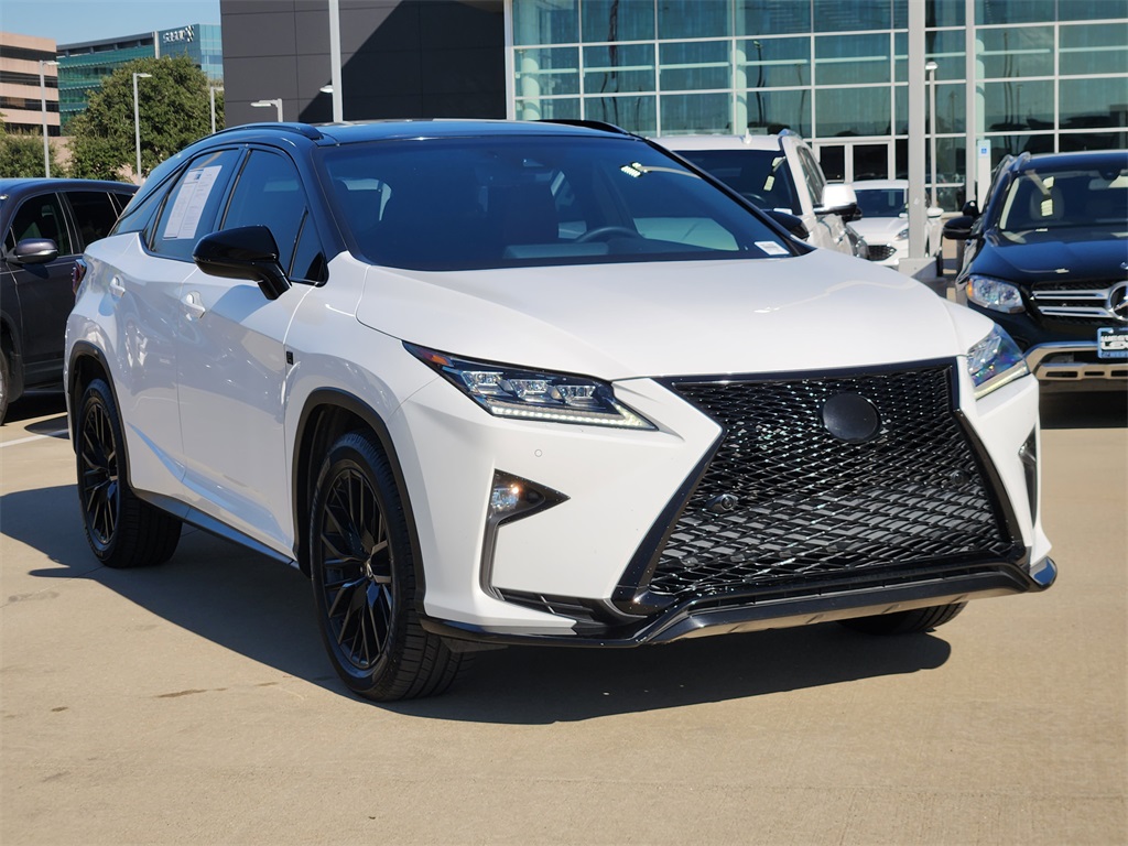 2017 Lexus RX 350 F Sport White at DeMontrond Gulf Freeway