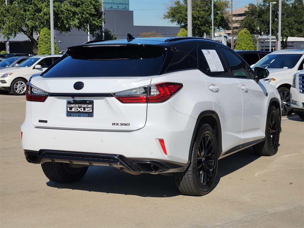 2017 Lexus RX 350 F Sport White at DeMontrond Gulf Freeway